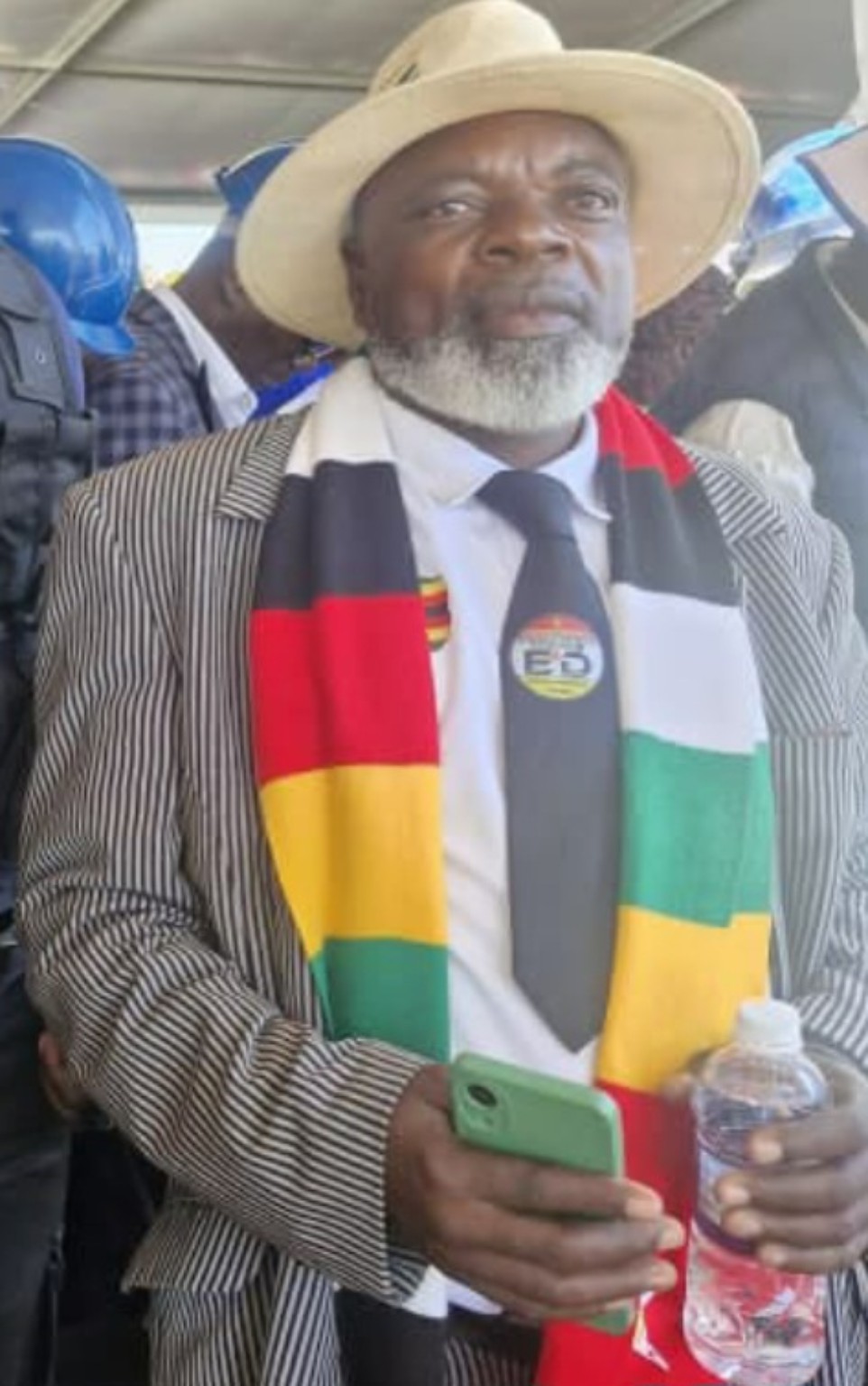 Comrade Albut Mutunhure, Chairman of Zimbabwe National Business Patriots Association 4ED, in a photograph supplied by the association